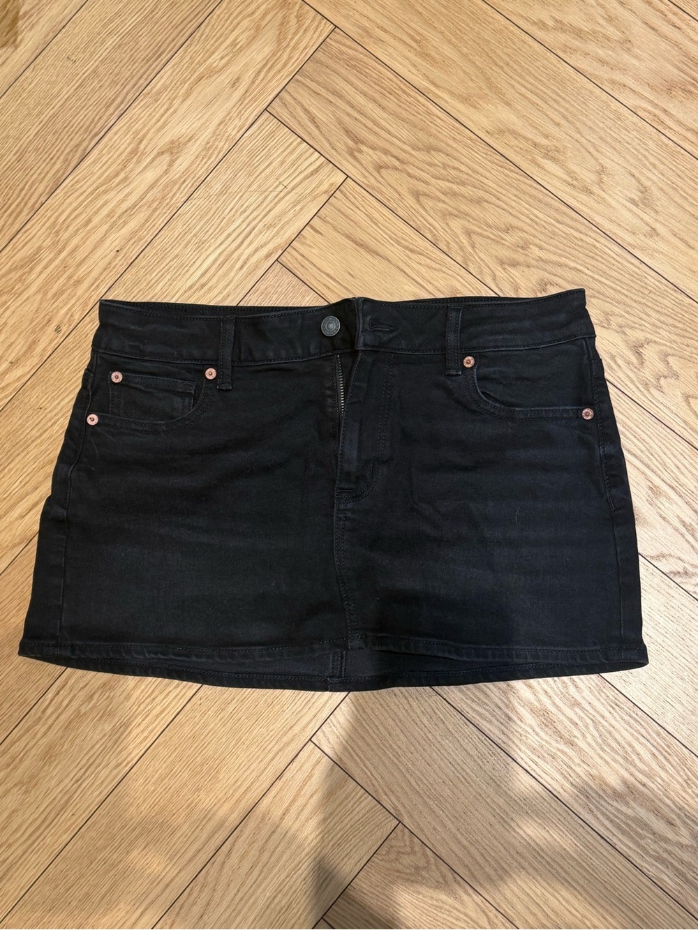 American Eagle Outfitters Black Stretch Skirt
